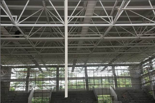 渝中篮球馆网架