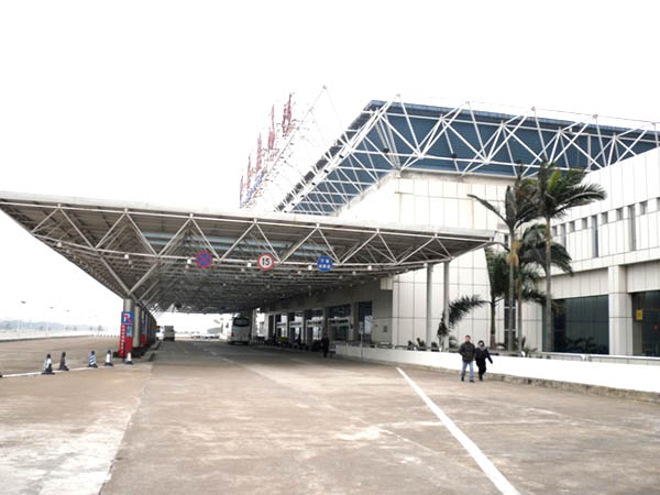 渝中汽车站网架实例